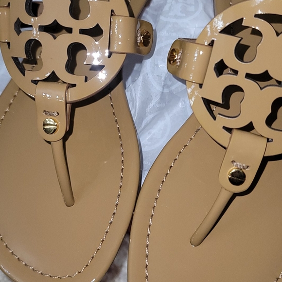 Tory Burch Miller Sandals  Sand - Picture 4 of 13
